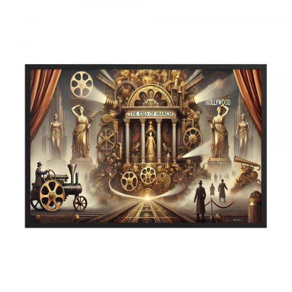 The Ides of March Goes Hollywood – Fuzionique Process Art on Print
