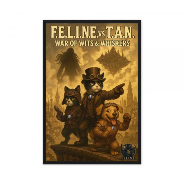 F.E.L.I.N.E. vs T.A.N.: War of Wits & Whiskers — Episode One Cover