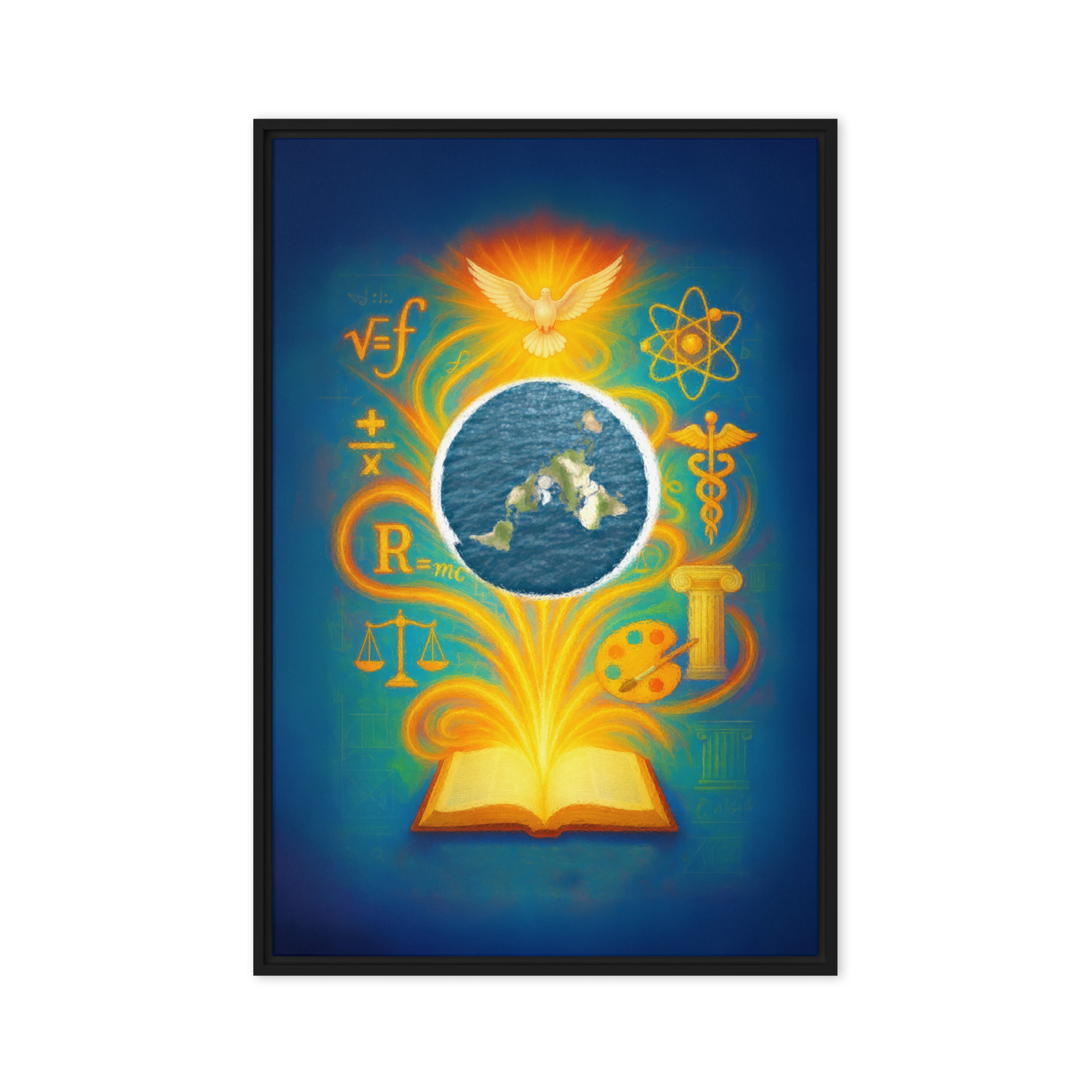 The Beginning of Knowledge - Fuzionique Process Art